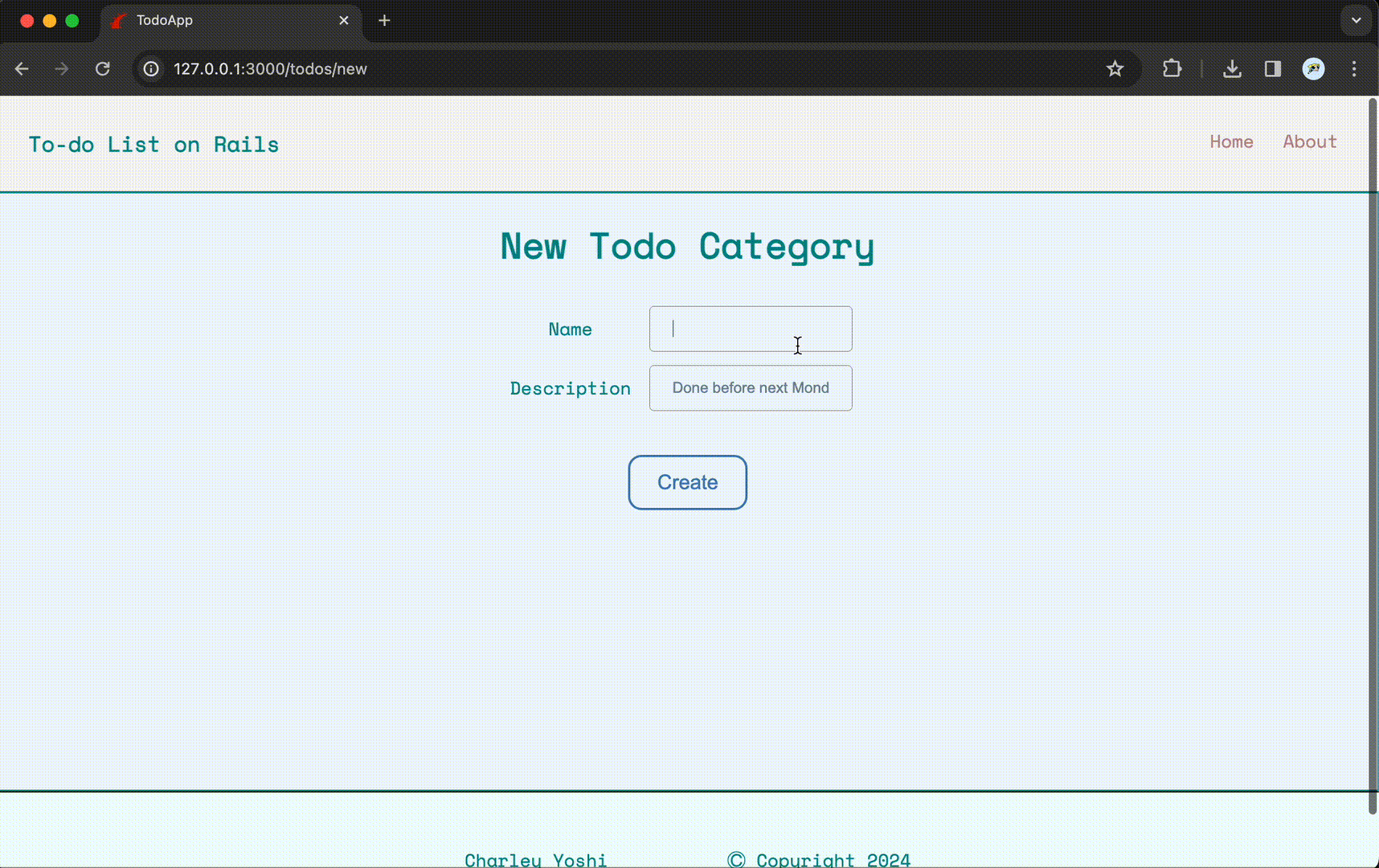 MVC - redirect view demo