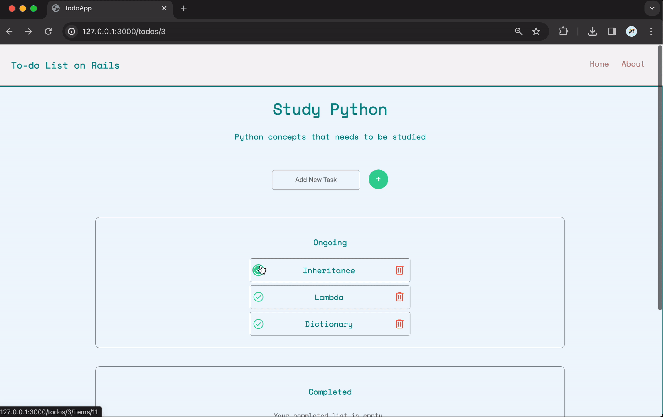 RESTful routing - Update item update